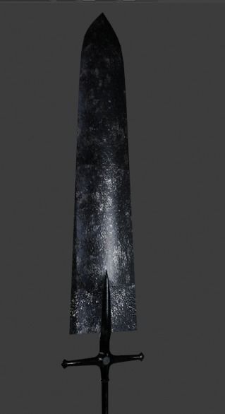 Black Clover Espada Asta Demon-Slayer Sword mesh 3D Free low-poly 3D model_14