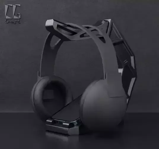 Headphone Stand 3D print model