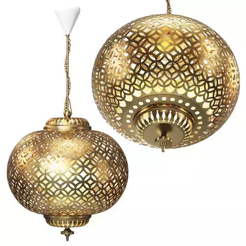 Oriental ceiling lamp