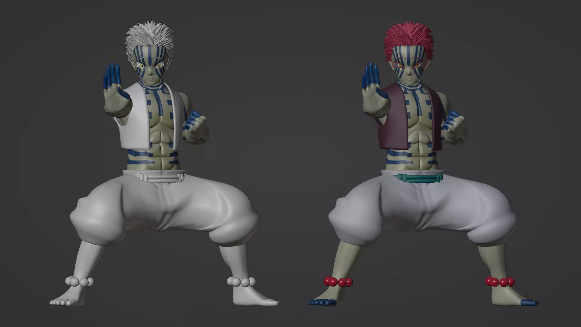 Akaza - Demon Slayer Infinity Castle 3D model_20