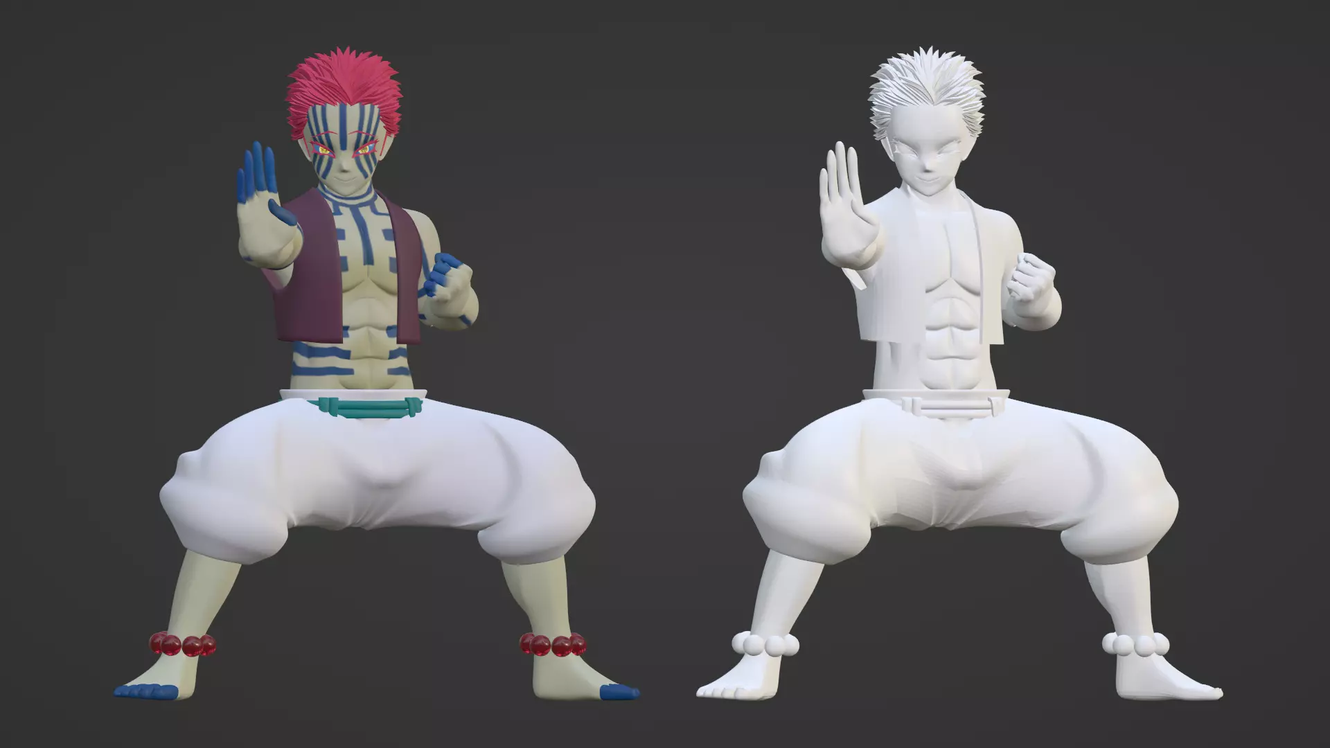 Akaza - Demon Slayer Infinity Castle 3D model_18