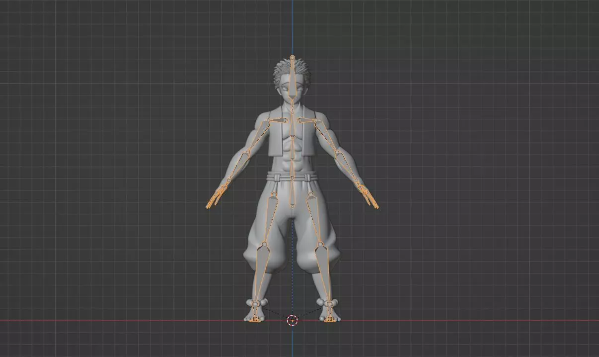 Akaza - Demon Slayer Infinity Castle 3D model_16