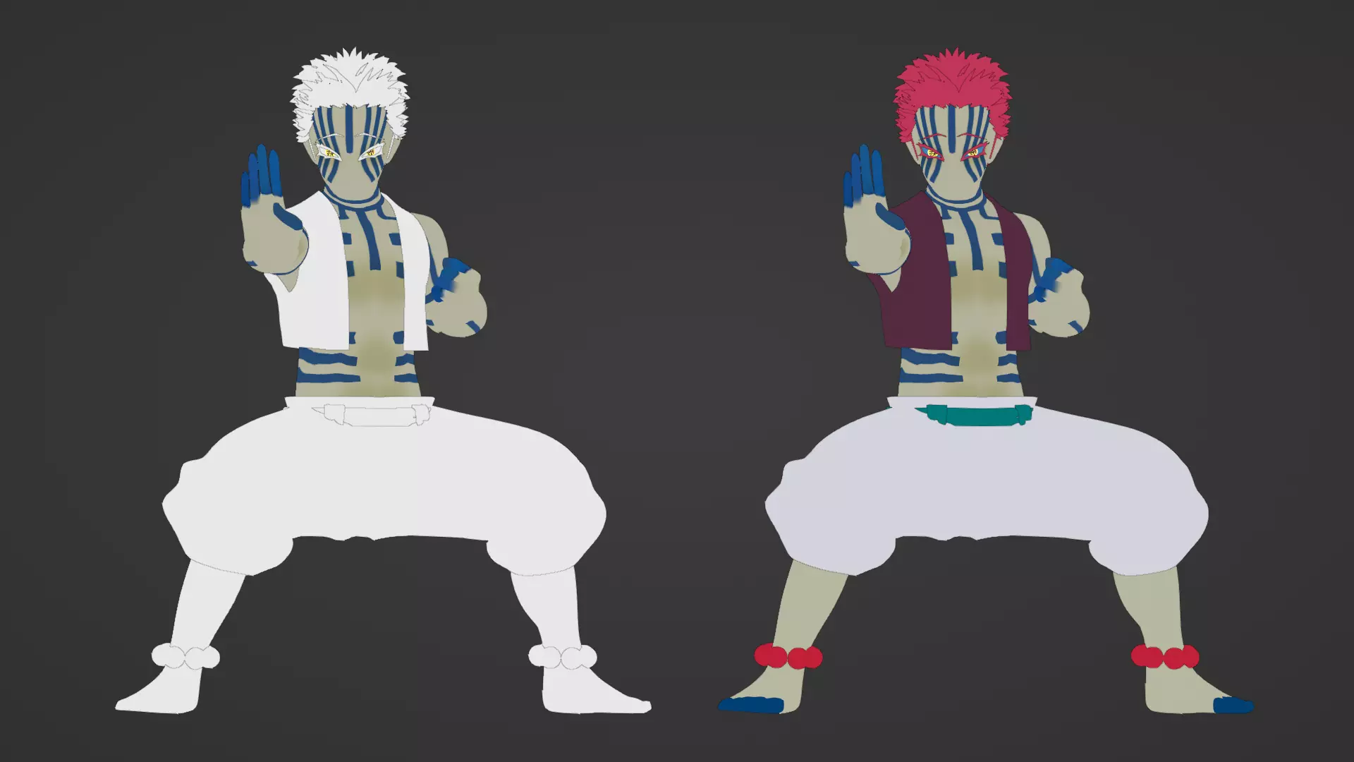 Akaza - Demon Slayer Infinity Castle 3D model_22