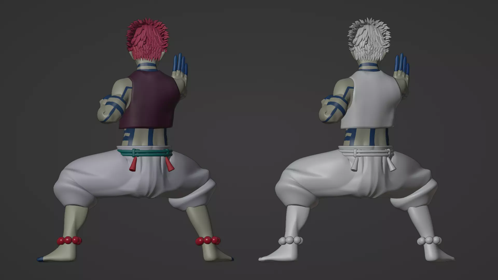 Akaza - Demon Slayer Infinity Castle 3D model_21