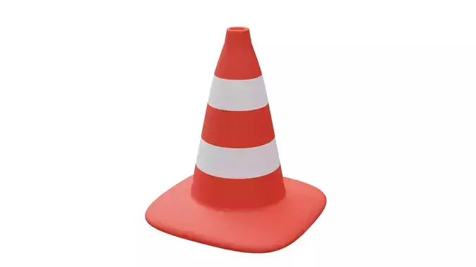 Traffic Cone game ready