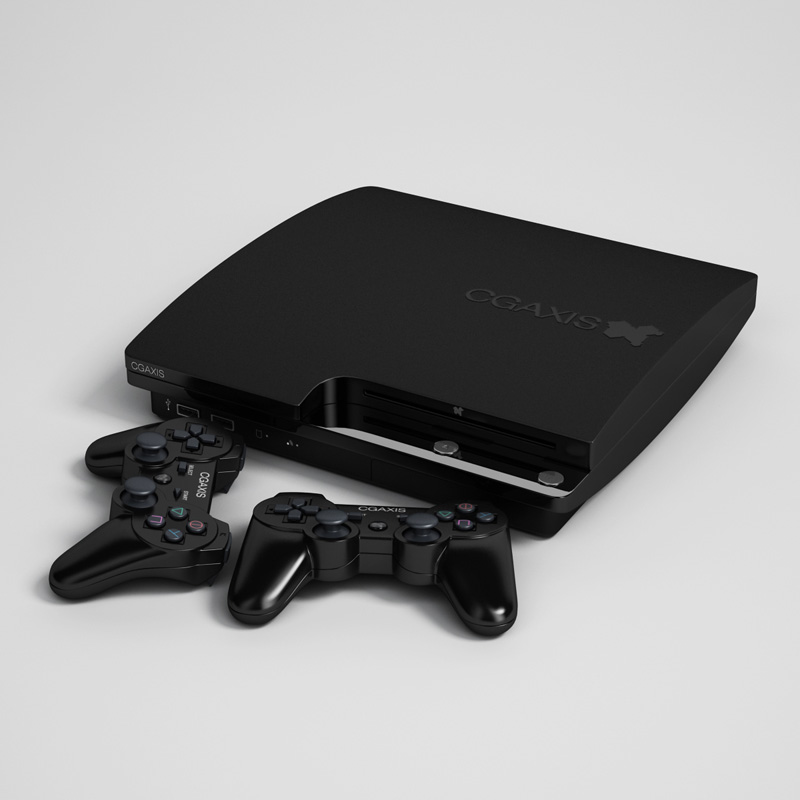 Playstation 28 3D model_3