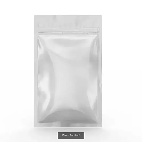 Plastic Pouch Collection 3D Model Pack 5