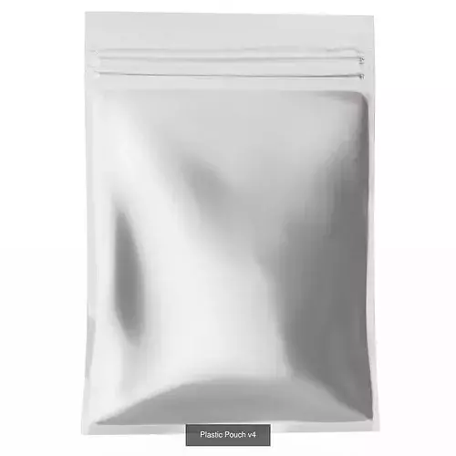 Plastic Pouch Collection 3D Model Pack 7