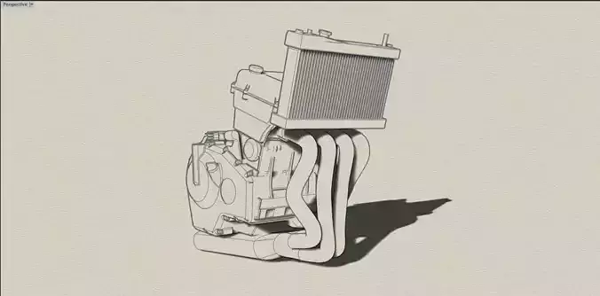 motorcycle engine inline 4 