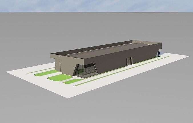 Warehouse 02 3D model