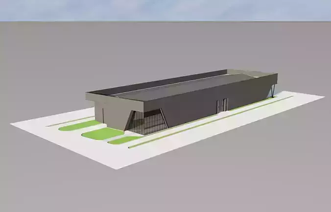Warehouse 02 3D model