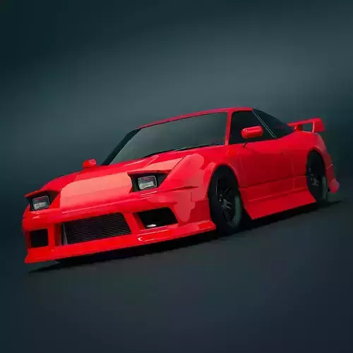 Nissan 180SX Modified 3D model