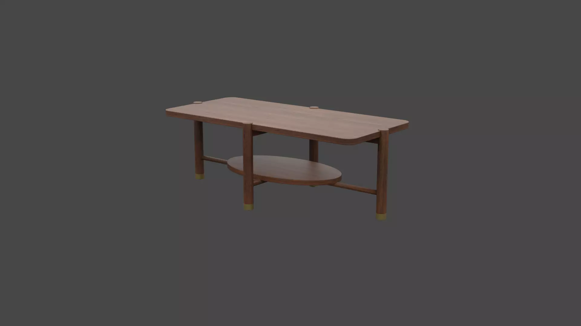Table Free low-poly 3D model_0