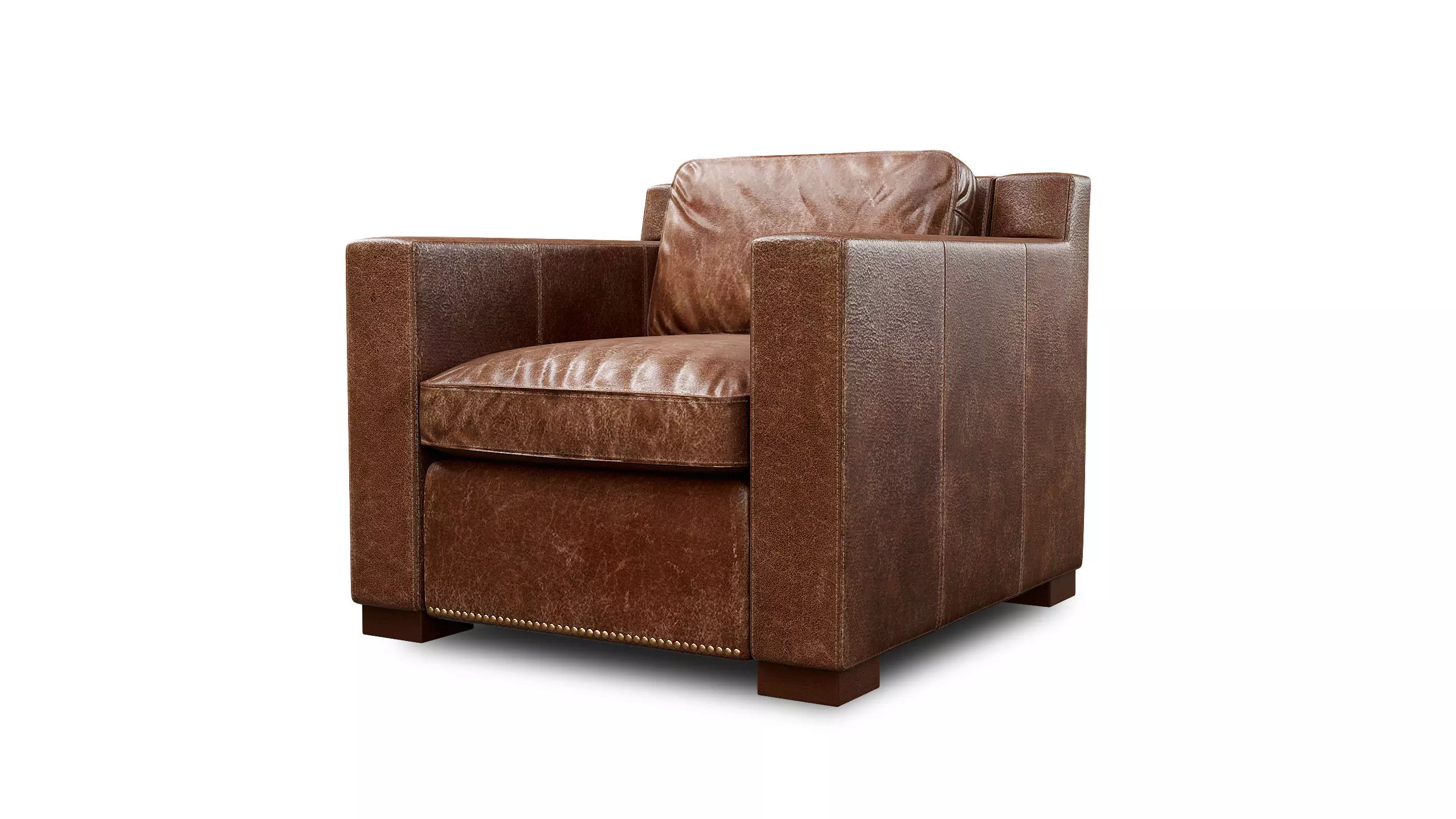 Collins Leather Chair 3D model