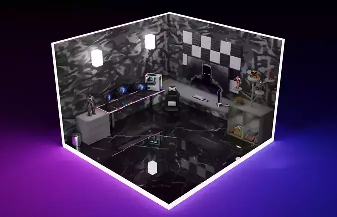 GAMING ROOM 3D model
