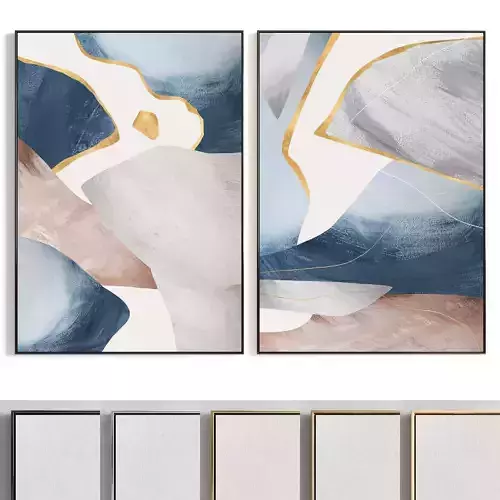 Plaster Two Photo Frame 304