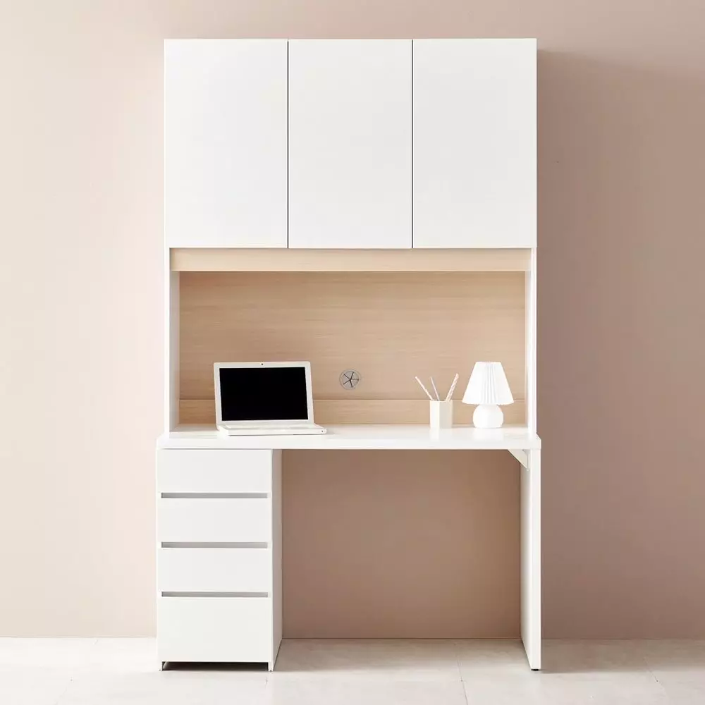 DK8937 Letra 4-drawer upper desk set 1200 3D model