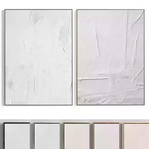 Plaster Two Photo Frame 306