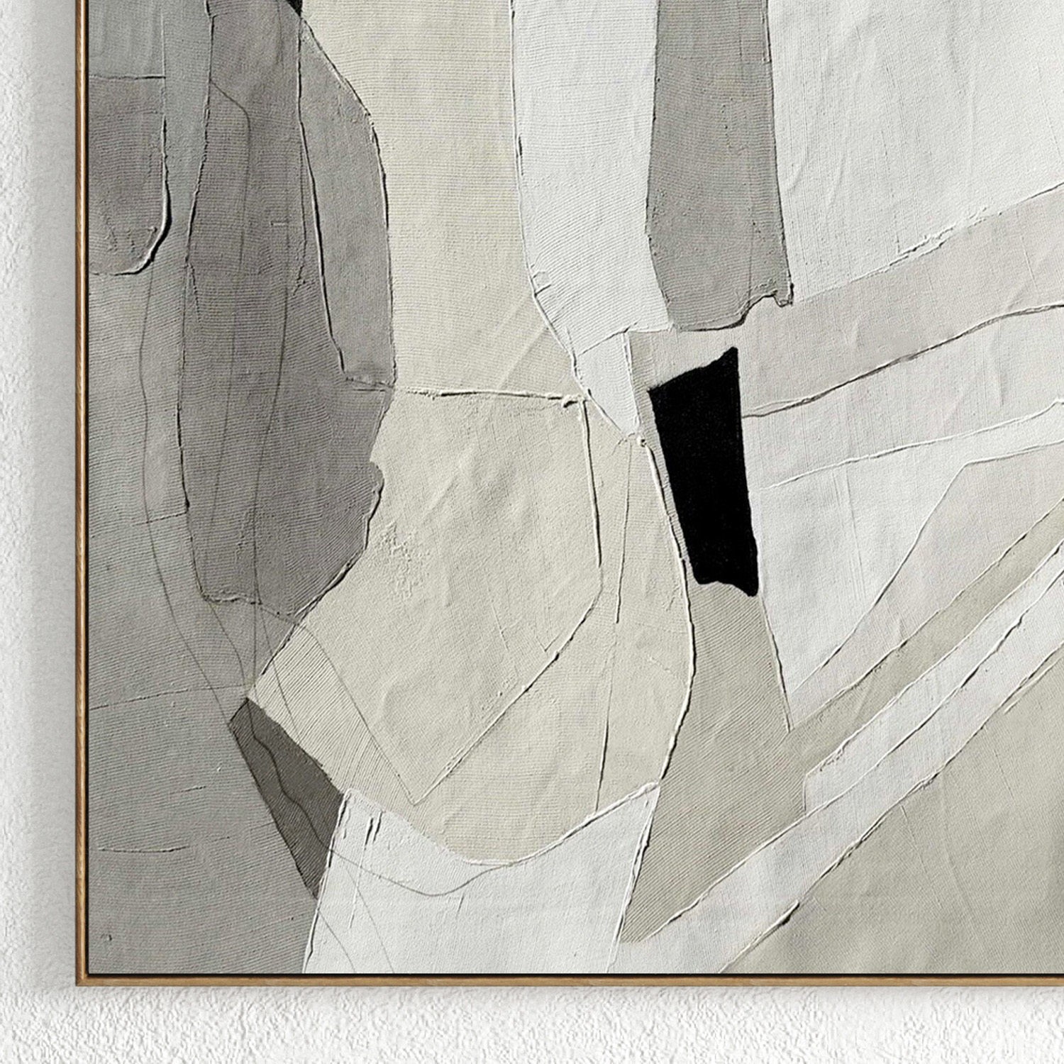 Plaster Two Photo Frame 307 Low-poly 3D model_2