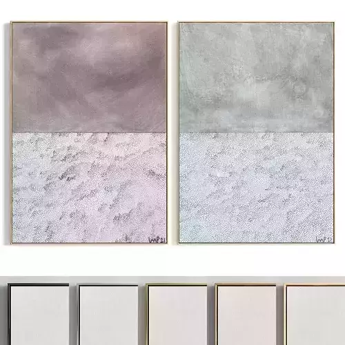 Plaster Two Photo Frame 309