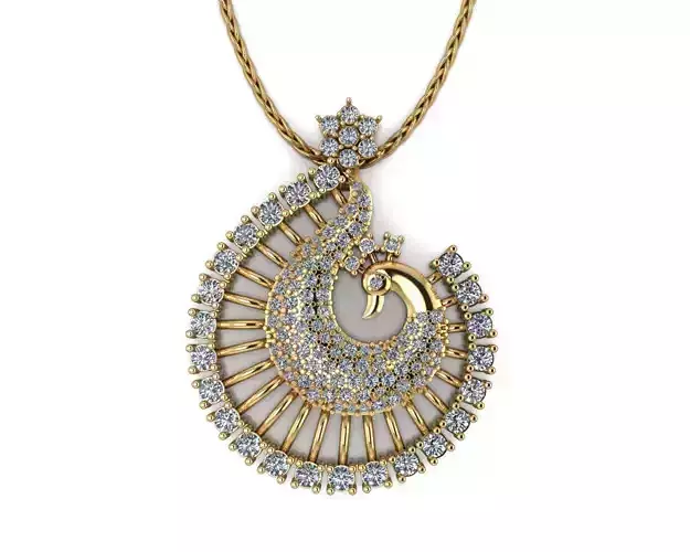 Peacock Pendant