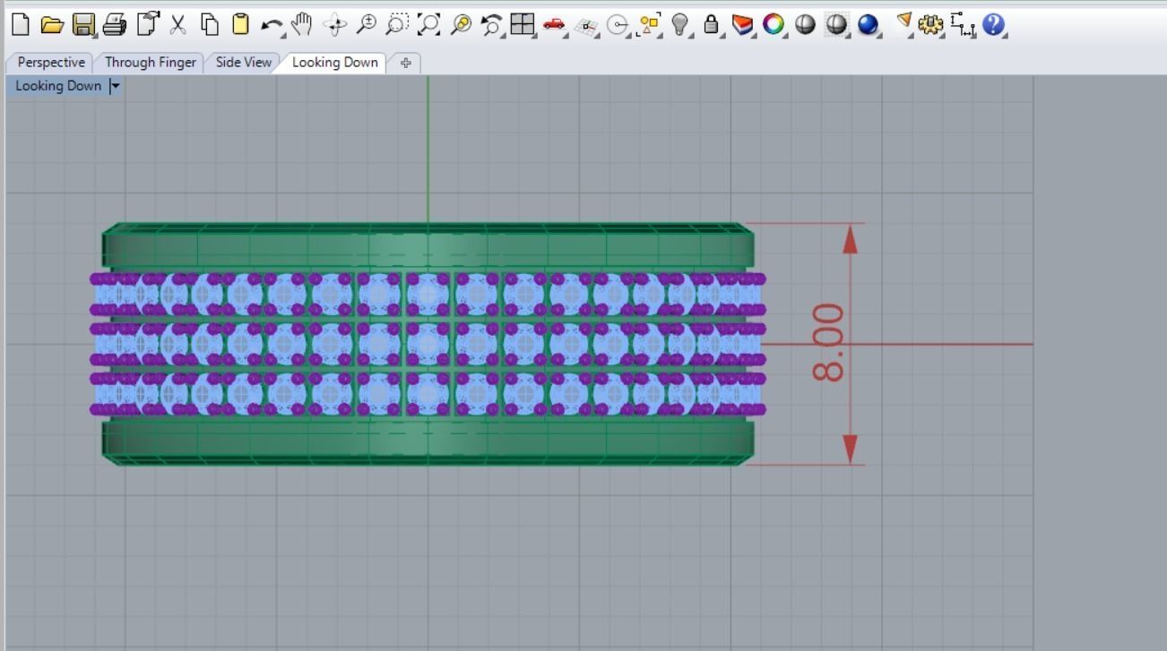 Platinum ring 3D print model_3