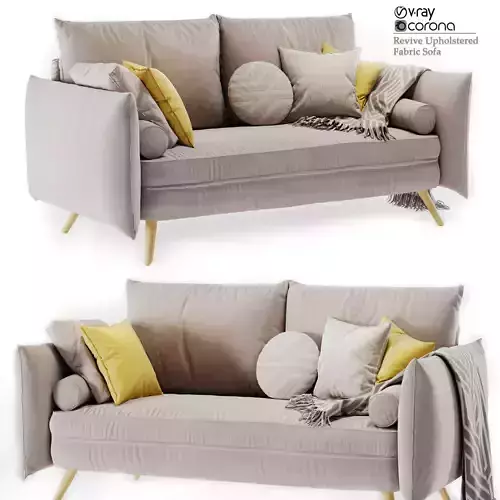 Revive Upholstered Fabric Sofa