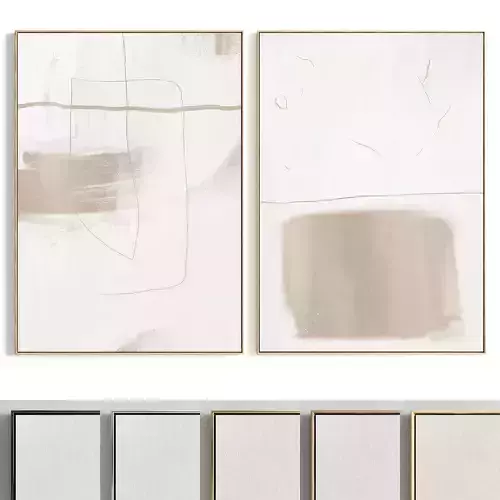 Plaster Two Photo Frame 315