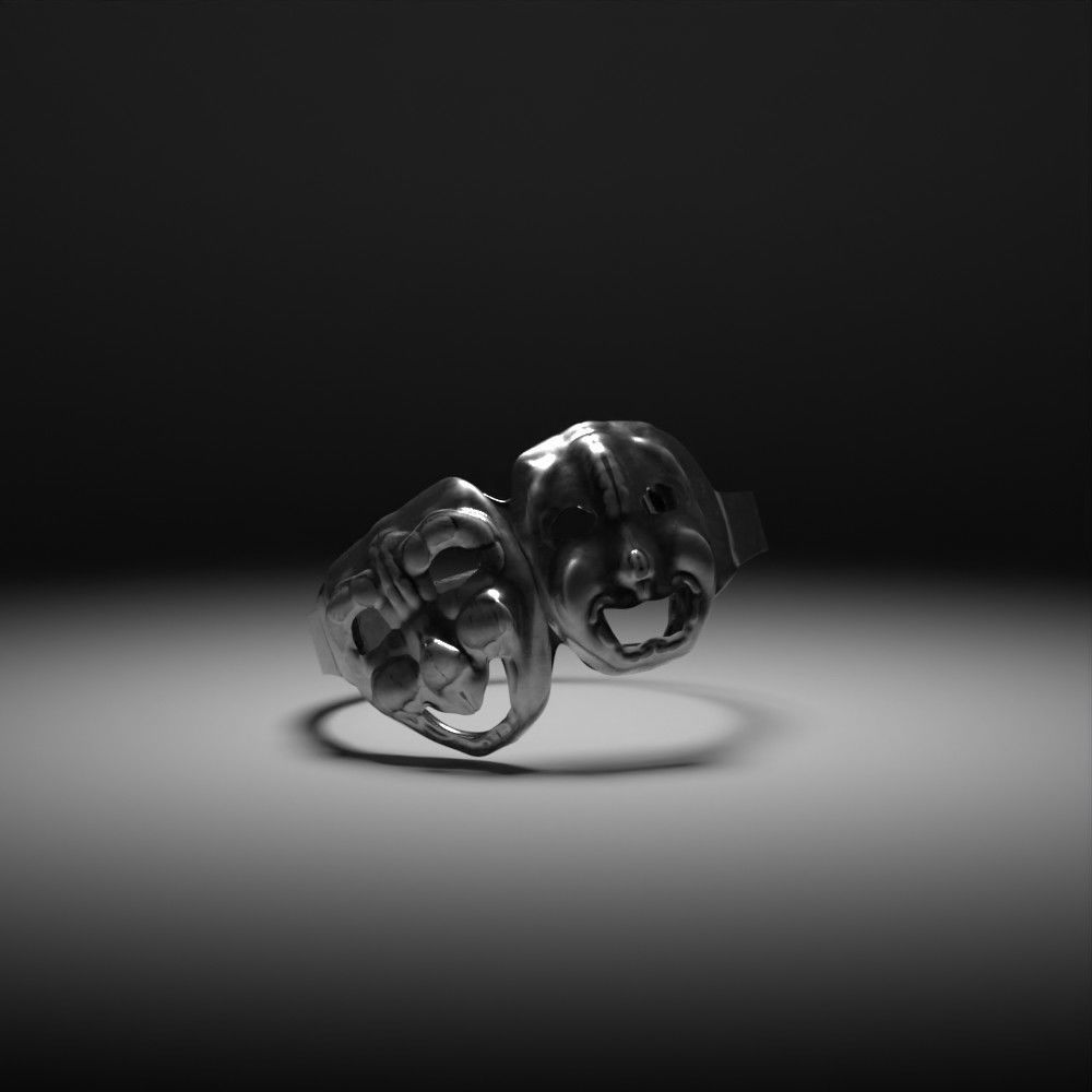 Ring mask 3D model_3