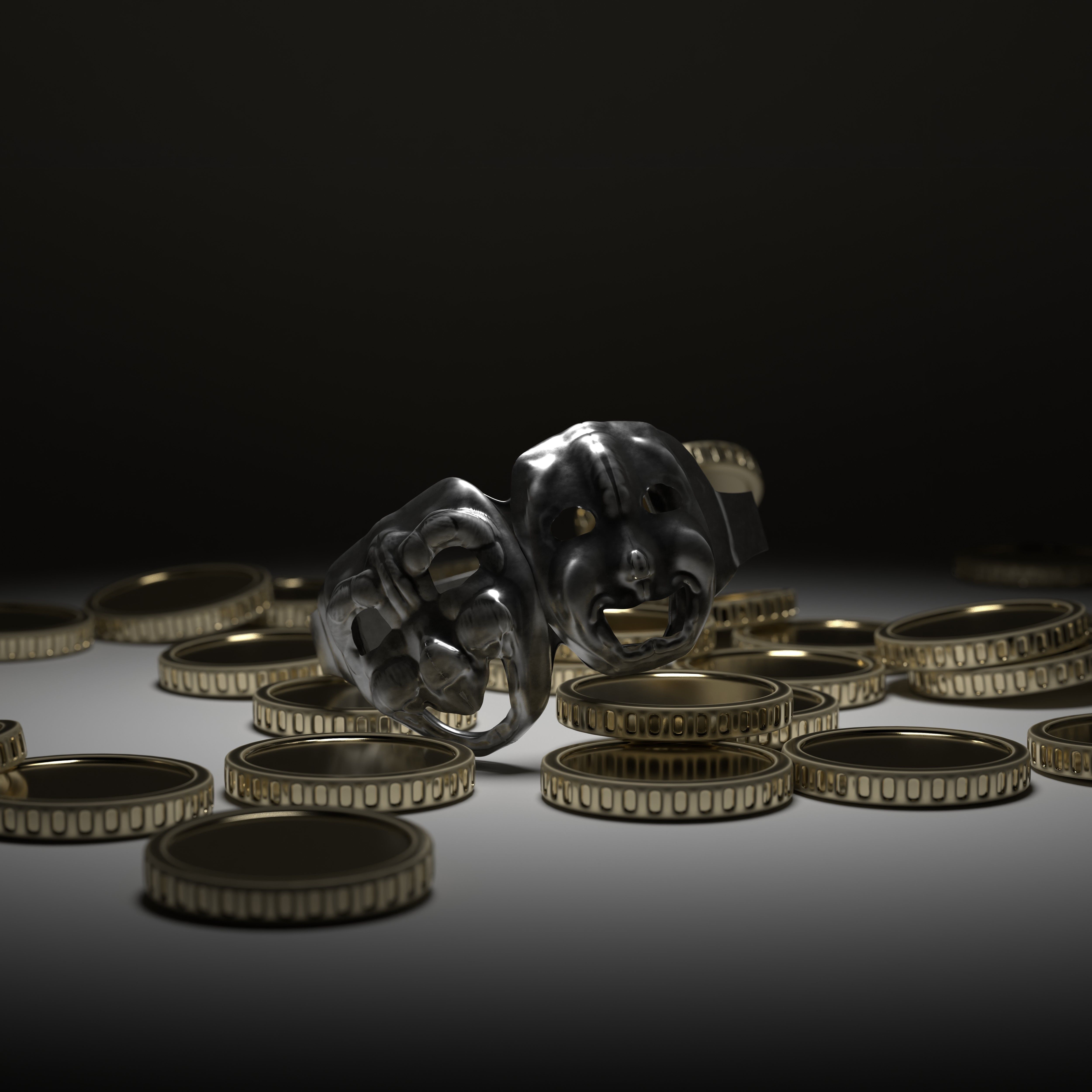 Ring mask 3D model_2