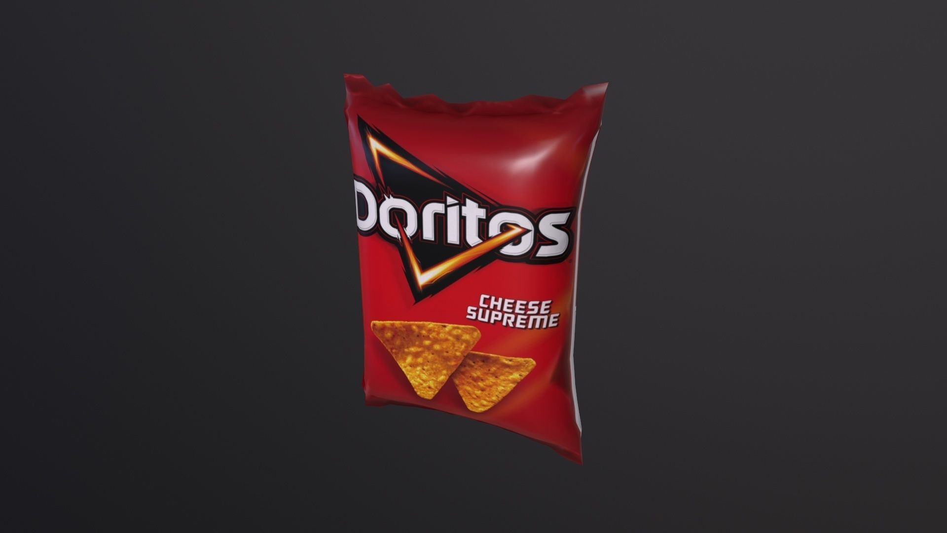 Chips Packaging Doritos 3D Model Low-poly 3D model_4