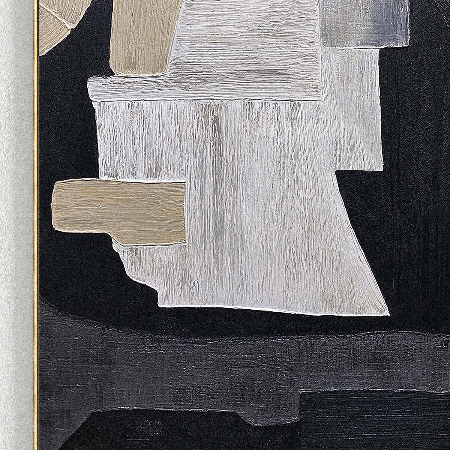 Plaster Two Photo Frame 316 Low-poly 3D model_2