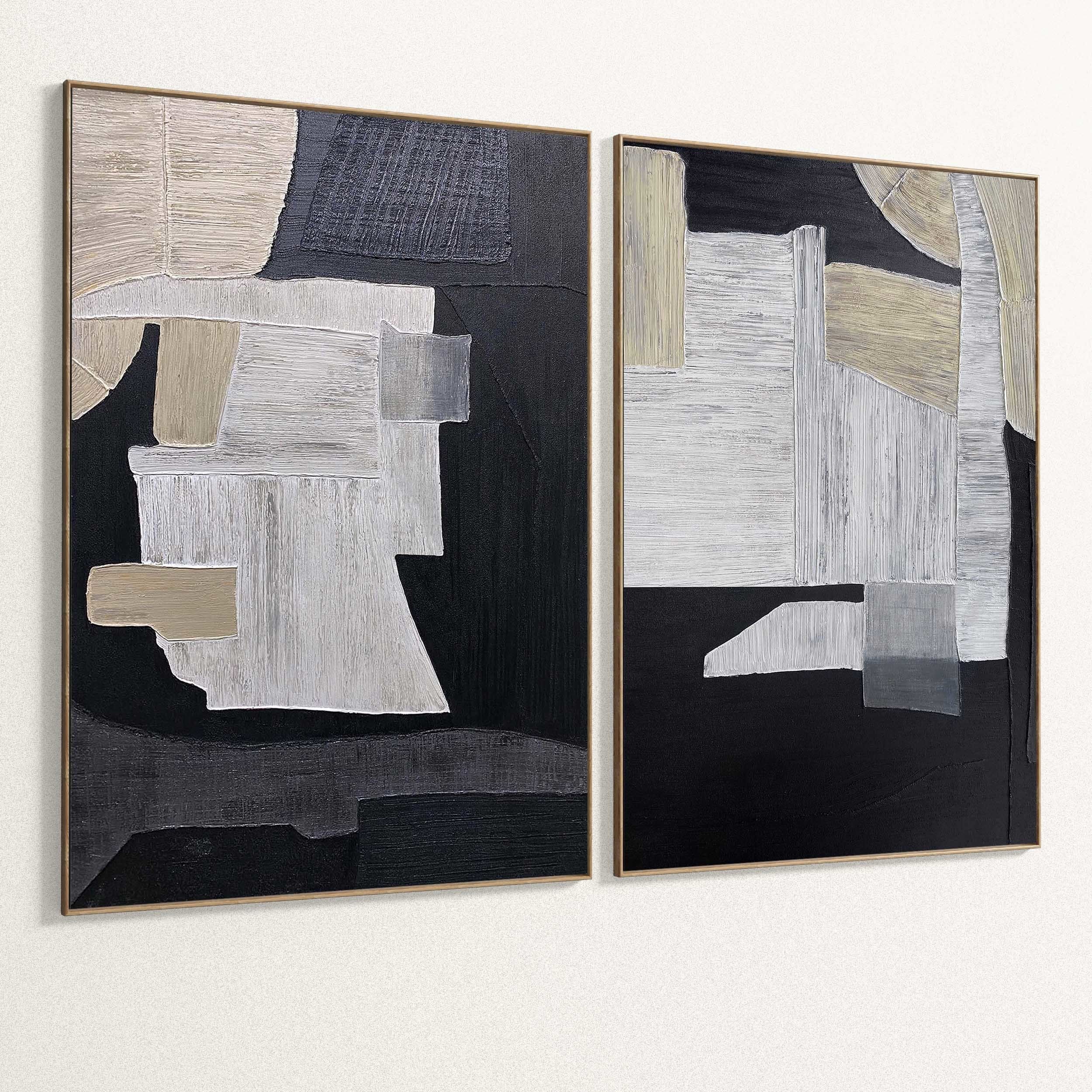 Plaster Two Photo Frame 316 Low-poly 3D model_3