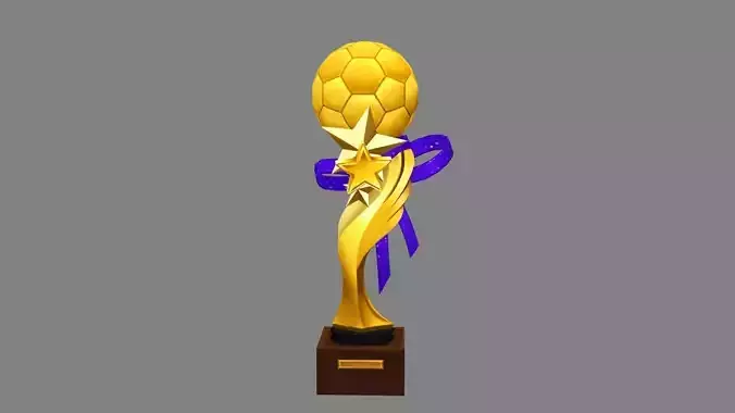 DIY Football Trophy - FIFA World Cup Trophy
