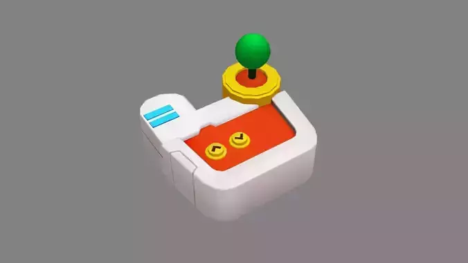 Cartoon game controller