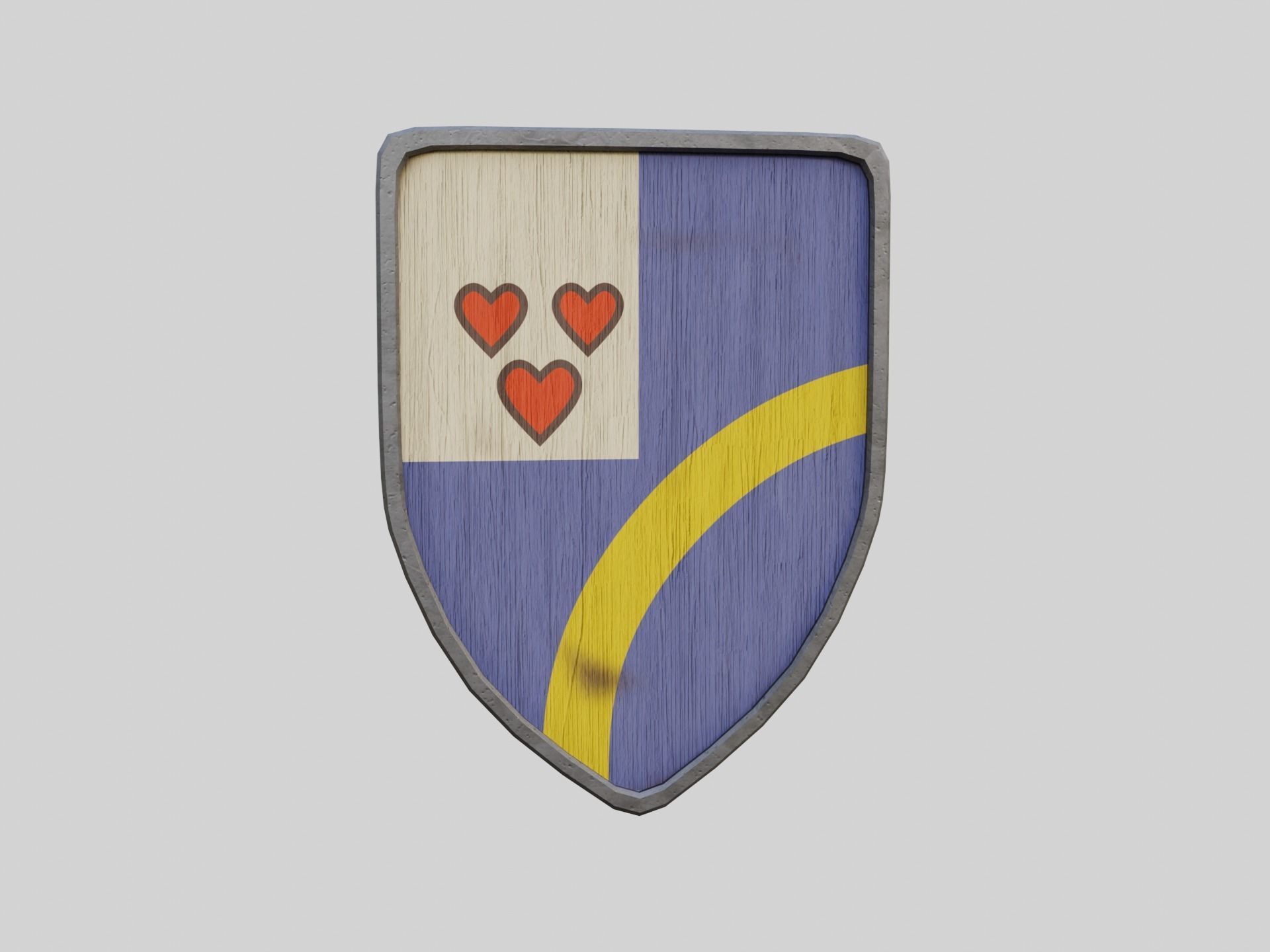 Coat Of Arms Collection 7 Low-poly 3D model_9