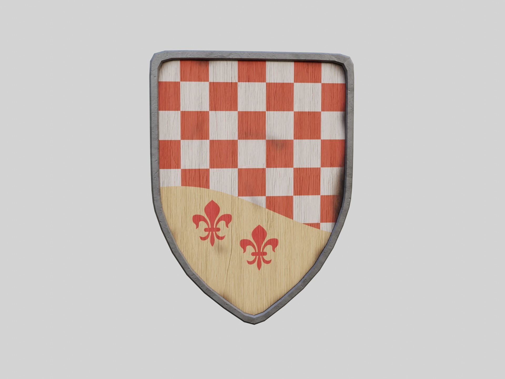 Coat Of Arms Collection 7 Low-poly 3D model_13