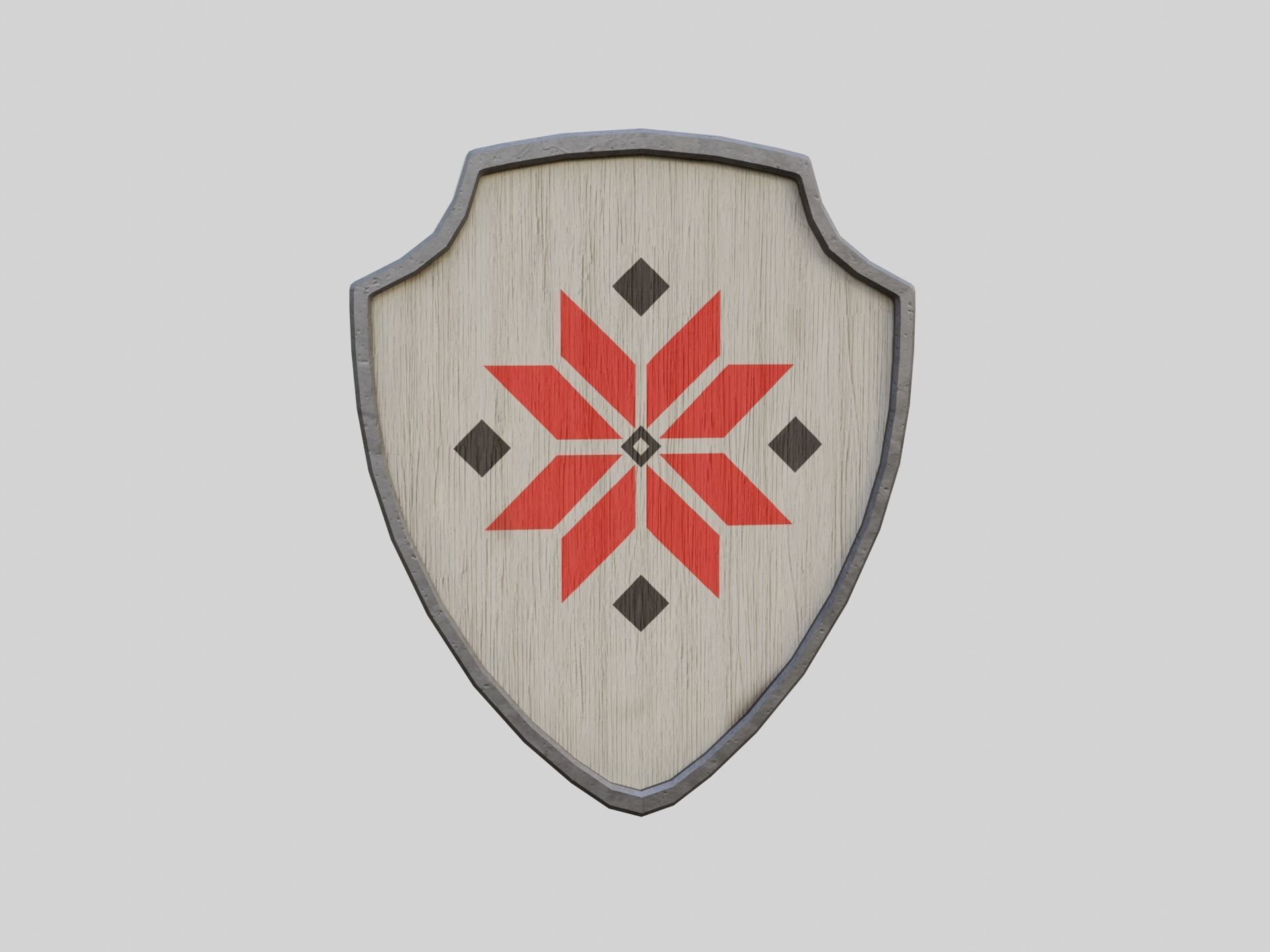 Coat Of Arms Collection 7 Low-poly 3D model_22