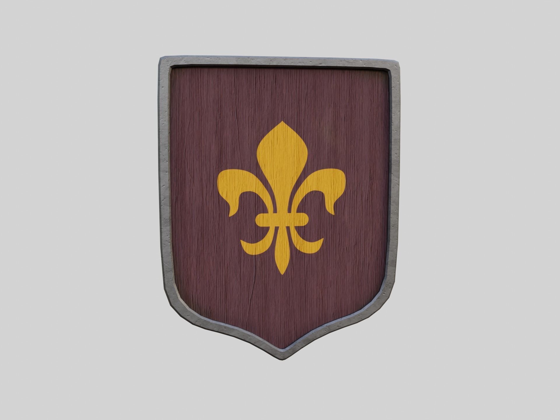 Coat Of Arms Collection 7 Low-poly 3D model_20