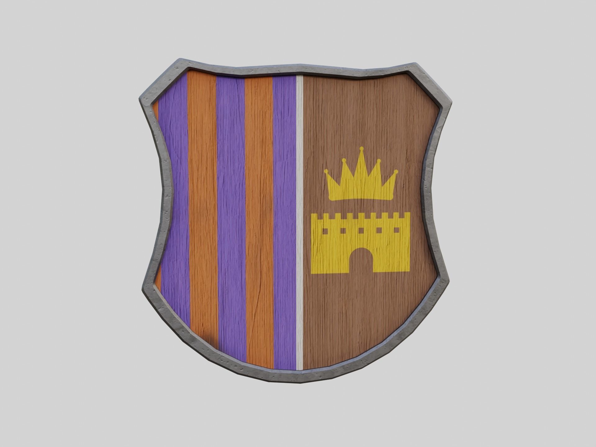 Coat Of Arms Collection 7 Low-poly 3D model_15