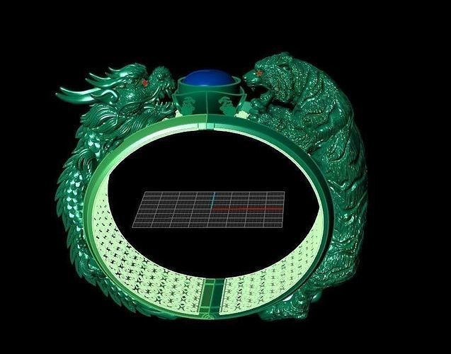 Finger ring 3D print model