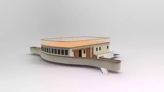 Bridge passanger or luxury ship