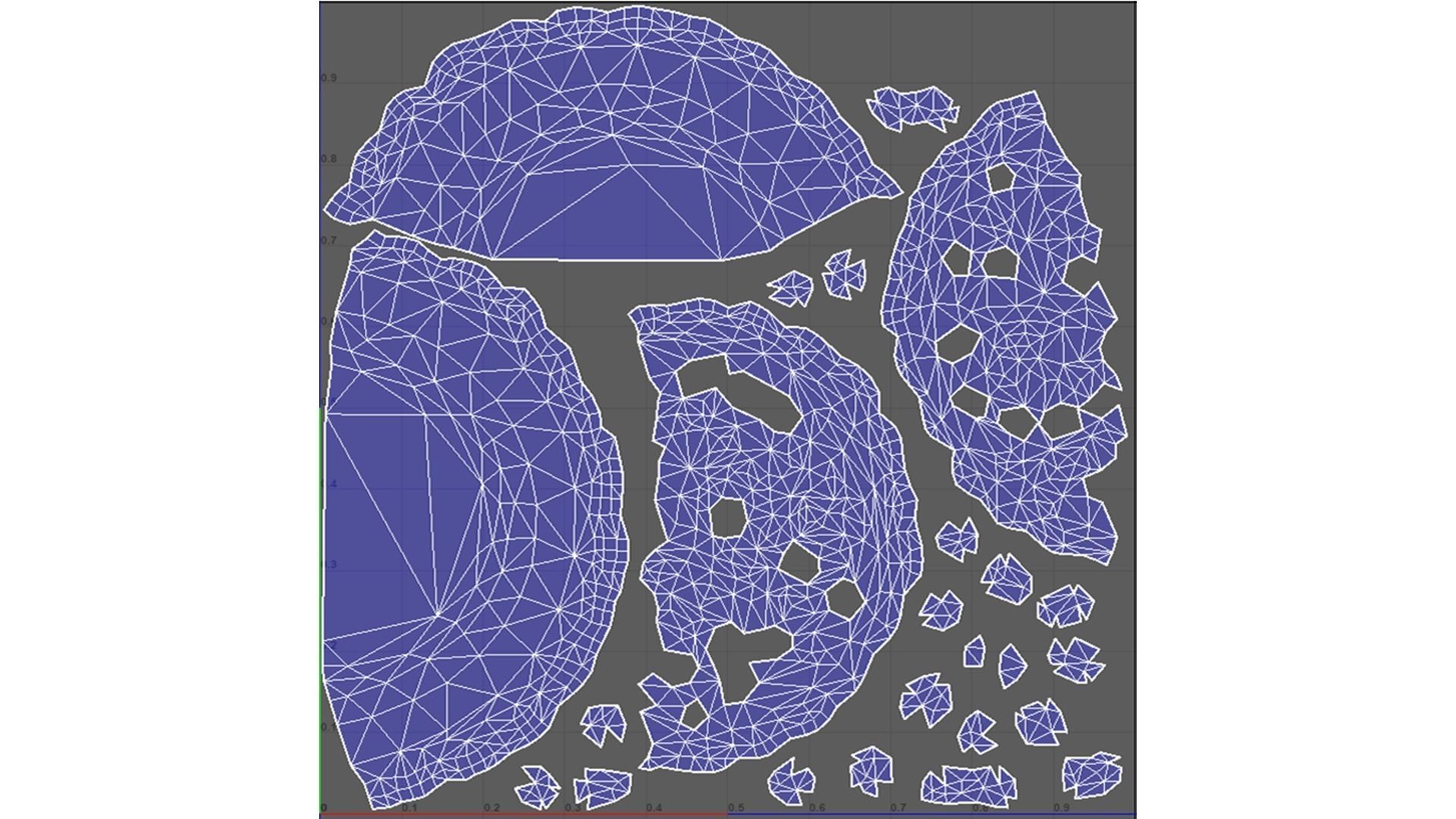 BlackberryPie Low-poly 3D model_6