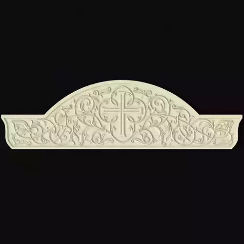 Central decor ornament for furniture