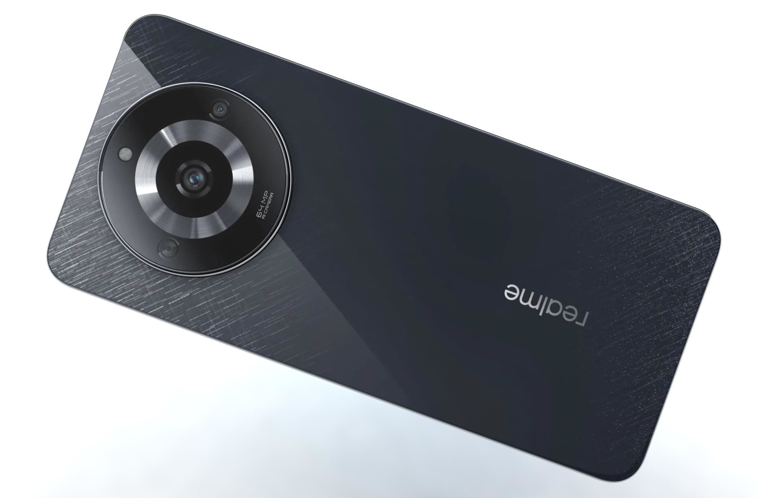 Realme 11 and Pro Low-poly 3D model_56