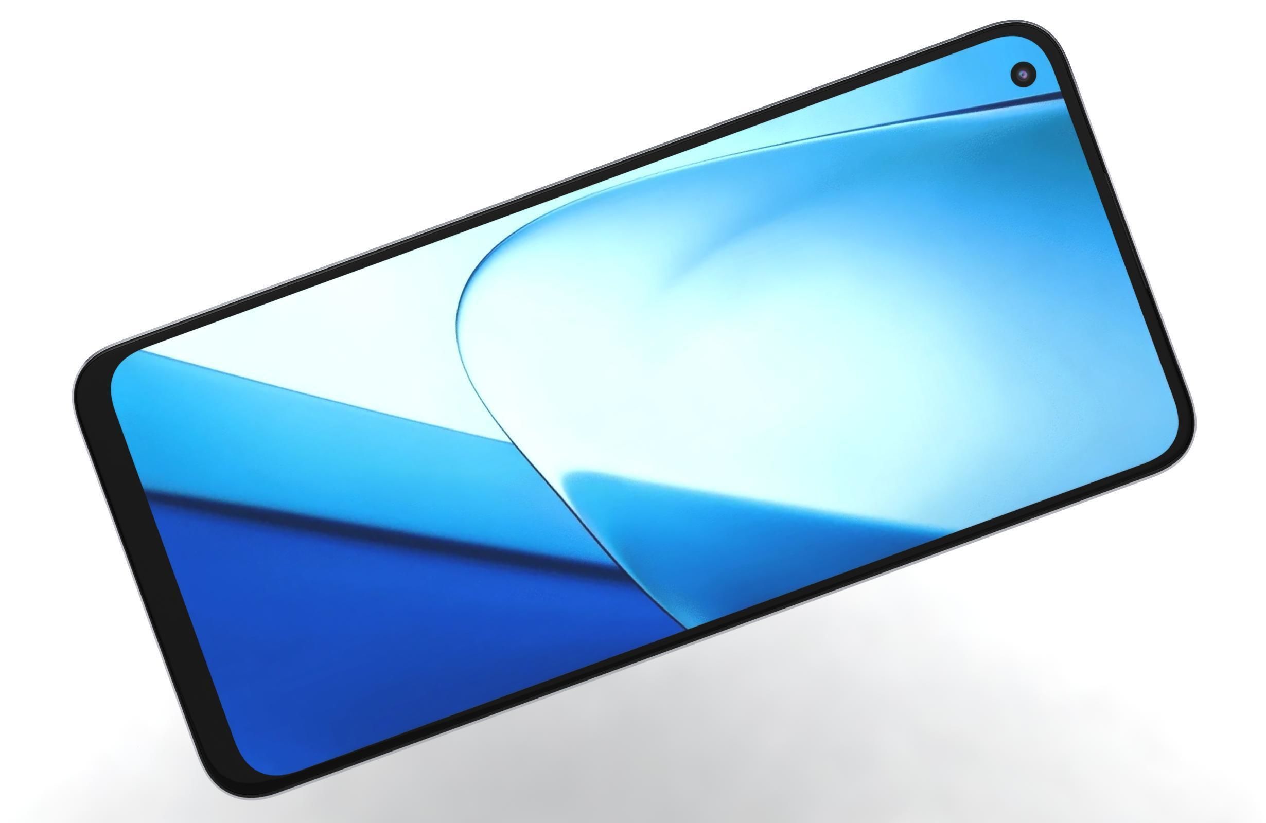 Realme 11 and Pro Low-poly 3D model_55