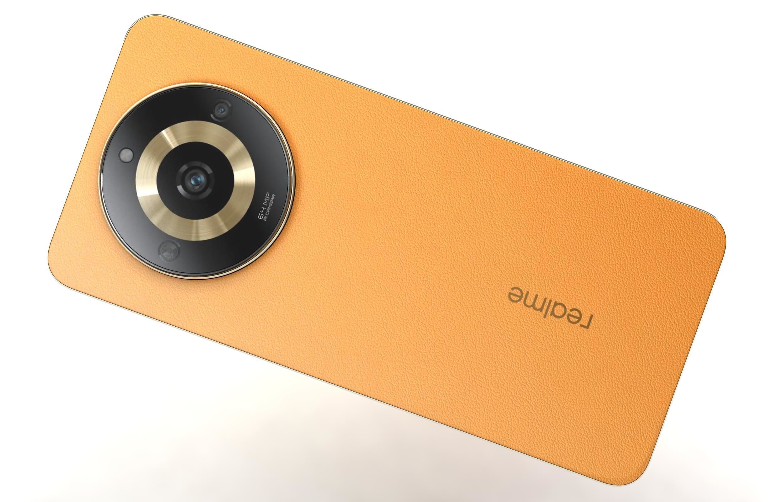 Realme 11 and Pro Low-poly 3D model_68