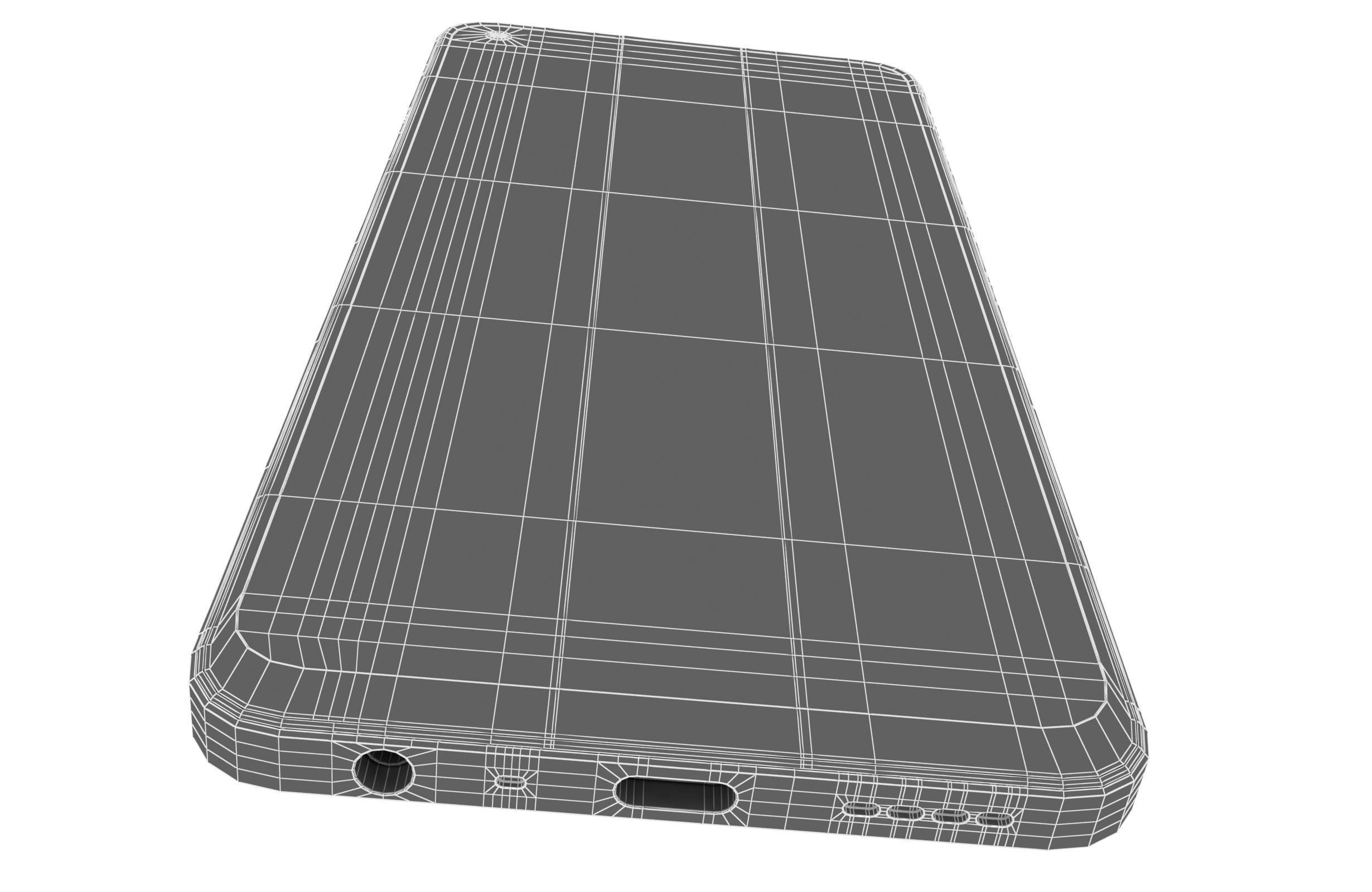 Realme 11 and Pro Low-poly 3D model_74