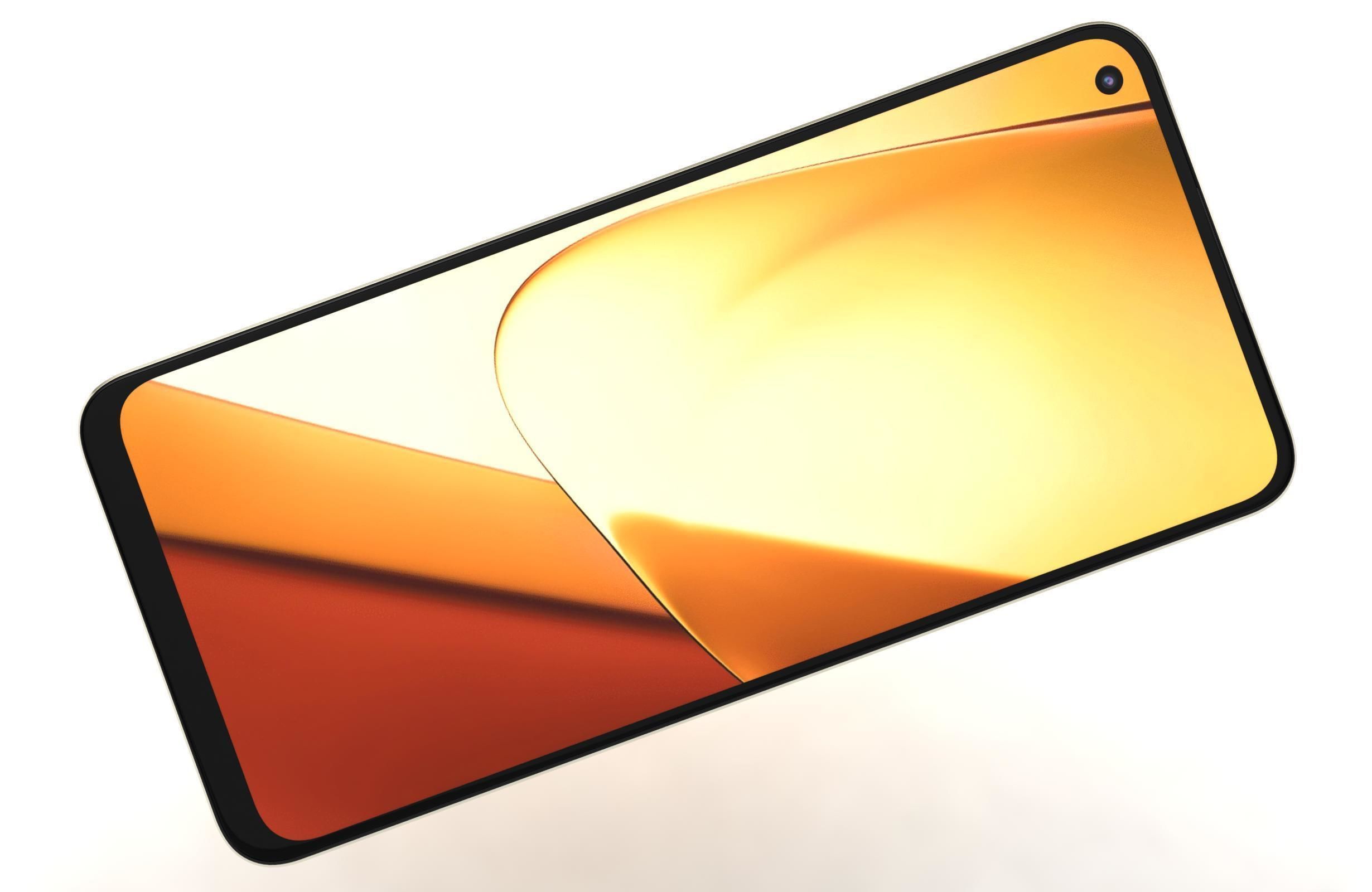 Realme 11 and Pro Low-poly 3D model_67