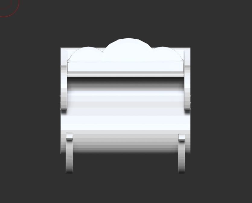 Sleigh - Christmas sleigh 3D print model_4